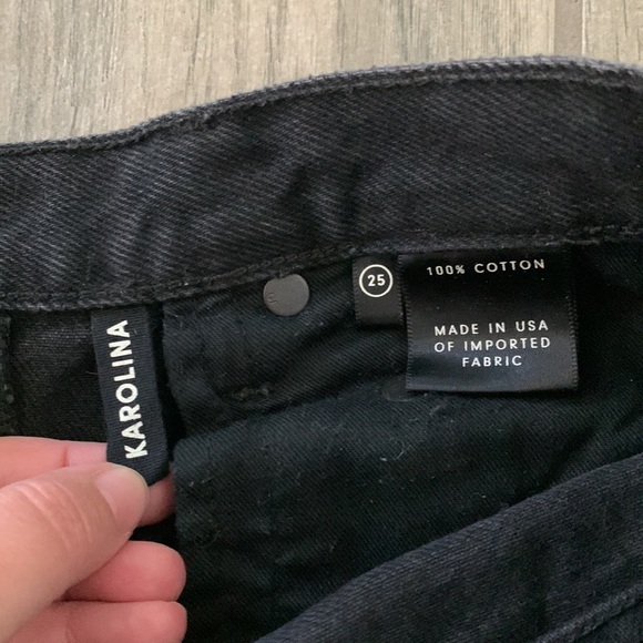 Grlfriend karolina black destroyed jeans - Picture 8 of 9